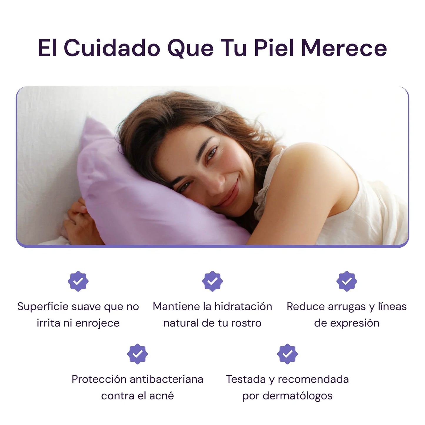 Marea Sleep® Funda de Almohada de Seda
