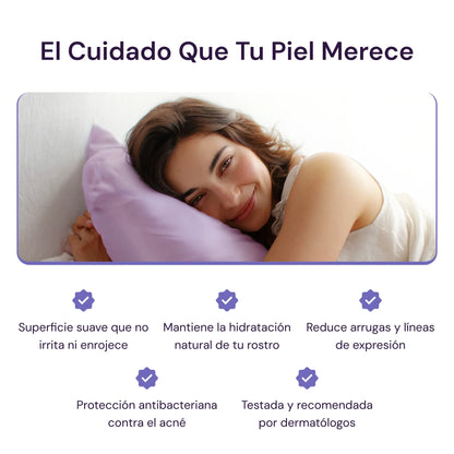 Marea Sleep® Funda de Almohada de Seda