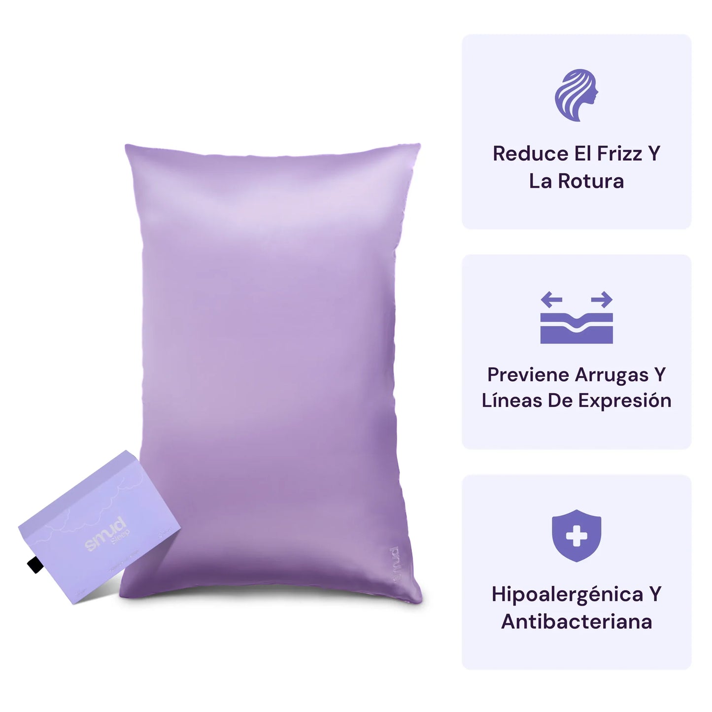 Marea Sleep® Funda de Almohada de Seda