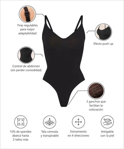 Body Modelador 3x1